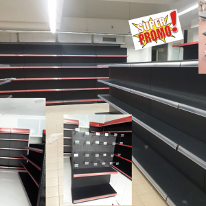 Annonce Rayonnage supermarché en noir