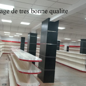 Annonce rayonnage supermarché et léger