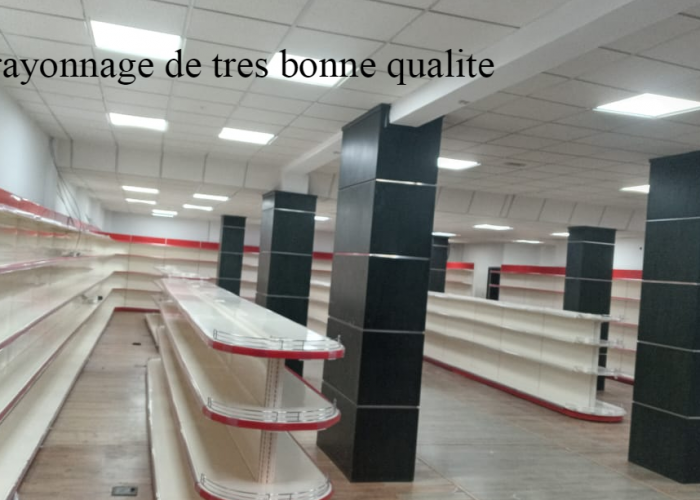 Image annonce: Rayonnage supermarché et léger