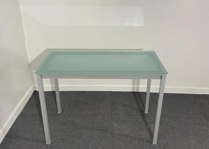 Image annonce: Table en verre trempé 100x50cm