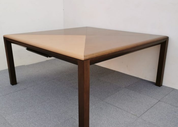 Image annonce: Bureau de direction Macé gamme Patio bois massif & cuir