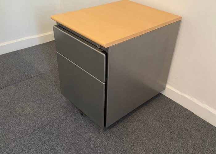 Image annonce: Caisson Steelcase à tiroirs & dossier suspendu
