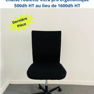 Annonce Chaise roulette vitra pro ergonomique promo