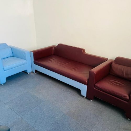 Annonce: Canapé Baleri Italia Horizon en Cuir Arik Levy