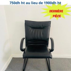 Annonce Chaise simili-cuir luge accueil promo