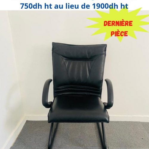 Annonce: Chaise simili-cuir luge accueil promo