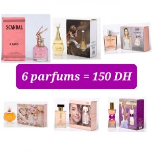Annonce pack de 6 parfums disponible en promotion