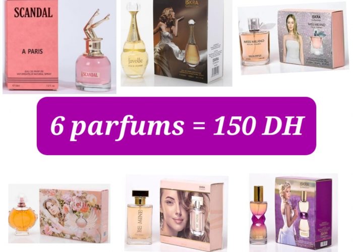 Image annonce: Pack de 6 parfums disponible en promotion