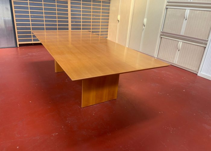 Image annonce: Table de réunion bois brut 240x120cm