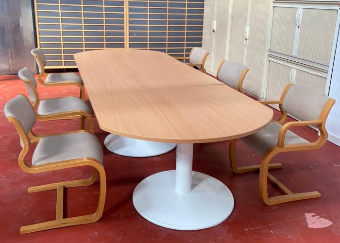 Image annonce: Table réunion Haworth en bois 325x120cm