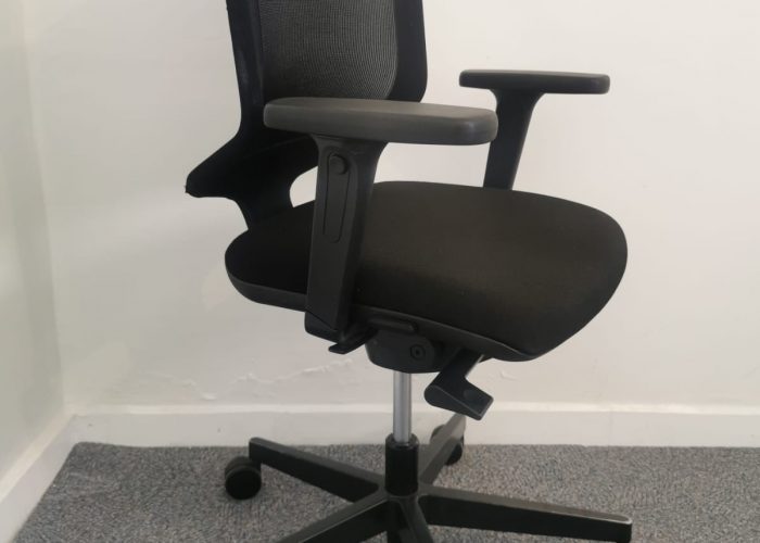 Image annonce: Chaise à roulette Giroflexe dossier resille promo