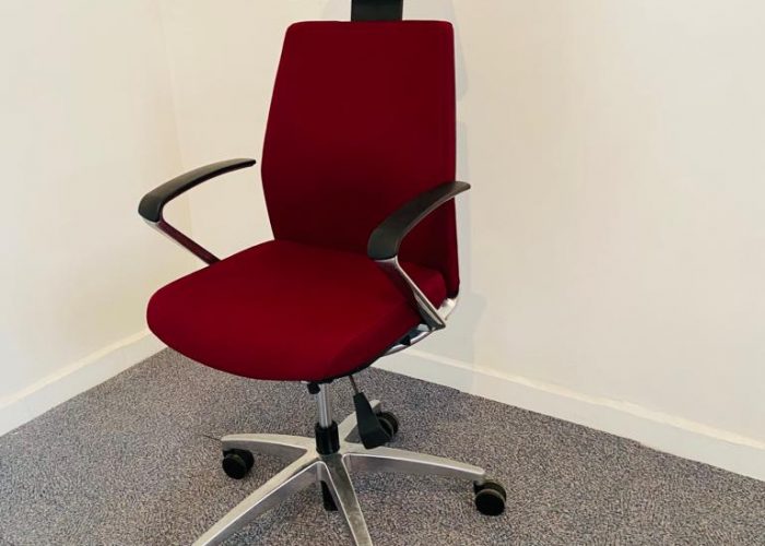 Image annonce: Chaise à roulette Magencia vivasit appui-tête