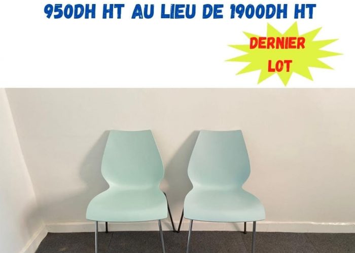 Image annonce: Lot Chaise design Kartell Maui Vico Magistretti