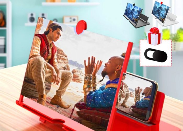 Image annonce: Mobile Phone Video Amplifier 3D‎