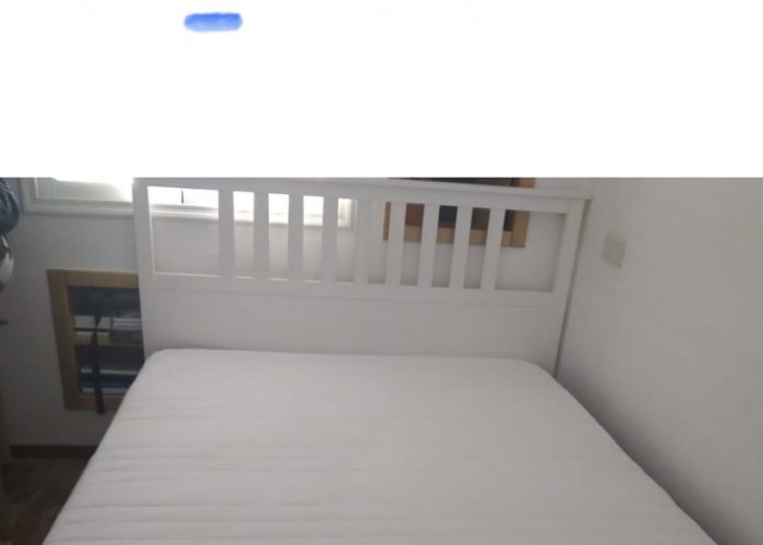 Image annonce: Lit ikea double en blanc