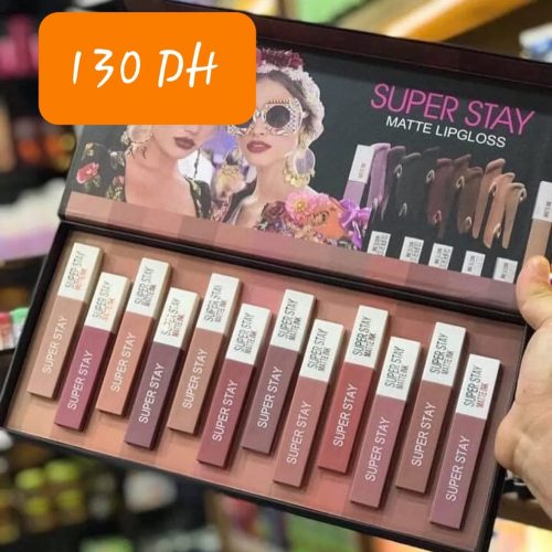 Annonce: pack 12 gloss matt en promotion