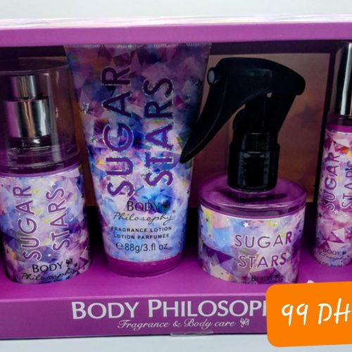 Annonce: pack body philosophy en promotion