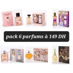 Annonce pack de 6 parfums disponible en promotion