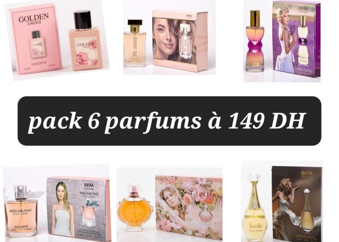 Image annonce: Pack de 6 parfums disponible en promotion