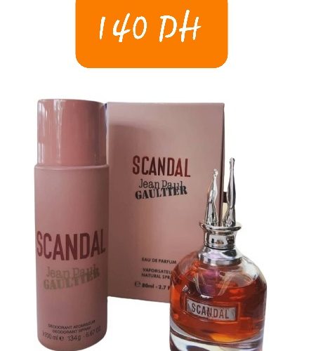 Annonce: pack scandal en promotion