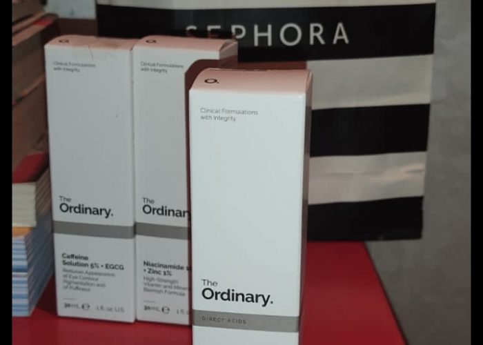 Image annonce: Produits The ordinary