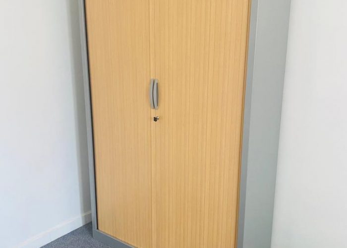 Image annonce: Armoire haute 120x200cm Marcadet bi-color clé