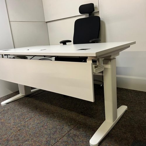 Annonce: Bureau Actiu électrique blanc 160×80 OCCASION