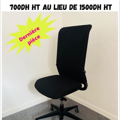 Annonce: Chaise Eurosit avec soutien lombaire promo