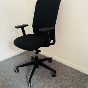 Annonce Chaise à roulette Eurosit soutien lombaire réglable