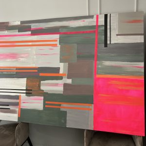 Annonce Tableau abstrait 180x120cm a la main