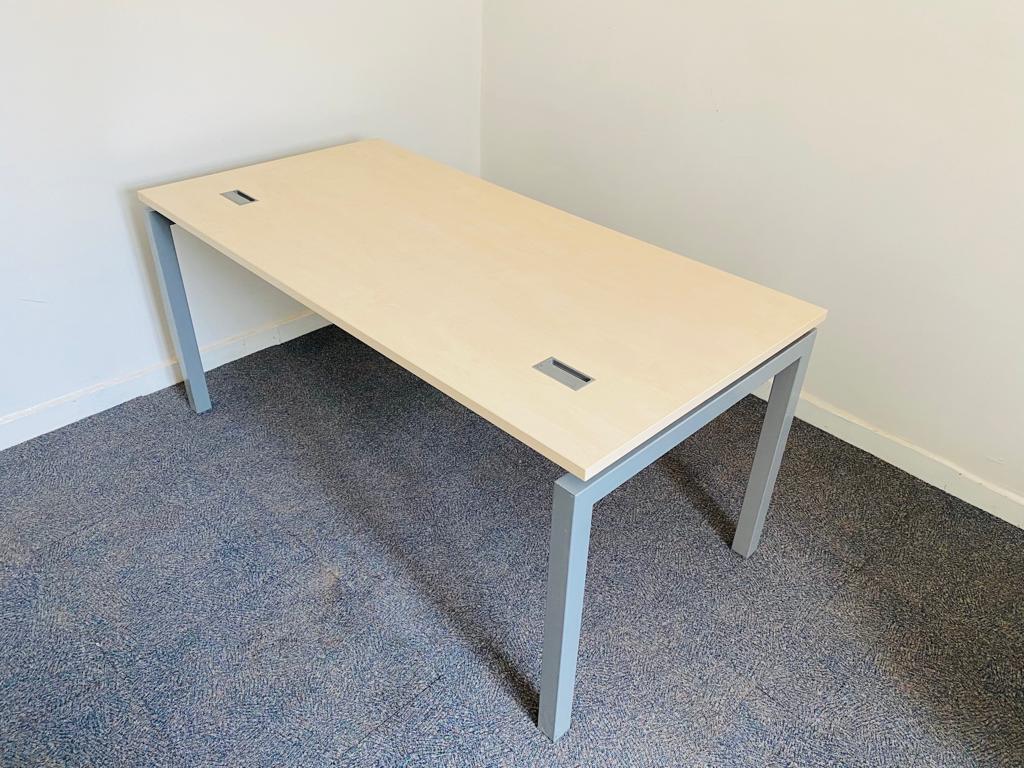 Table de travail bureau droit 160x80cm