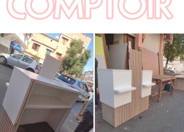 Image annonce: Comptoir d’accueil / Réception (CUADRAL)