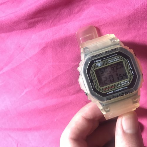 Annonce: Gshock transparent