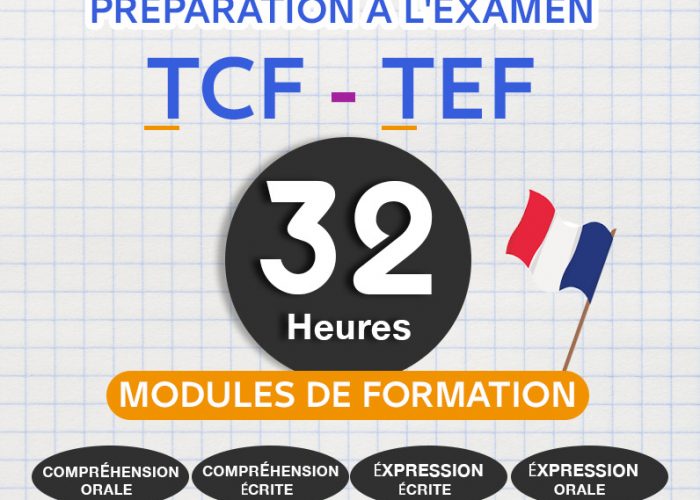 Image annonce: Préparation aux tests connaissance du français TEF /TCF