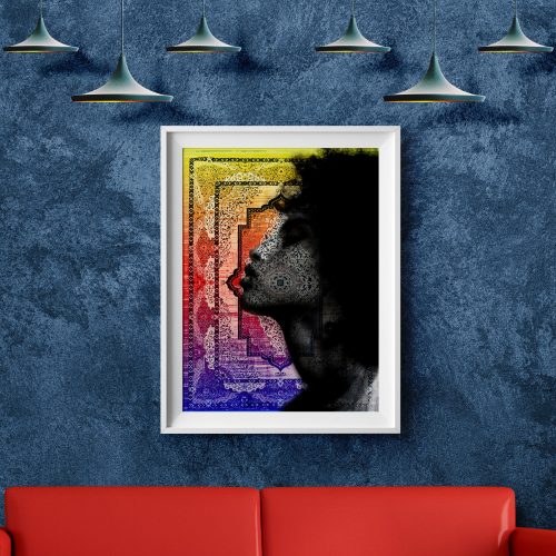 Annonce: Tableau sur velours