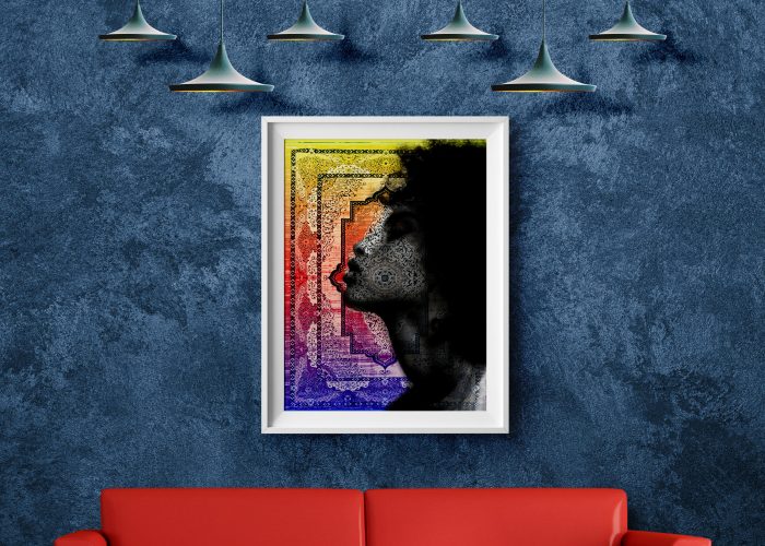 Image annonce: Tableau sur velours