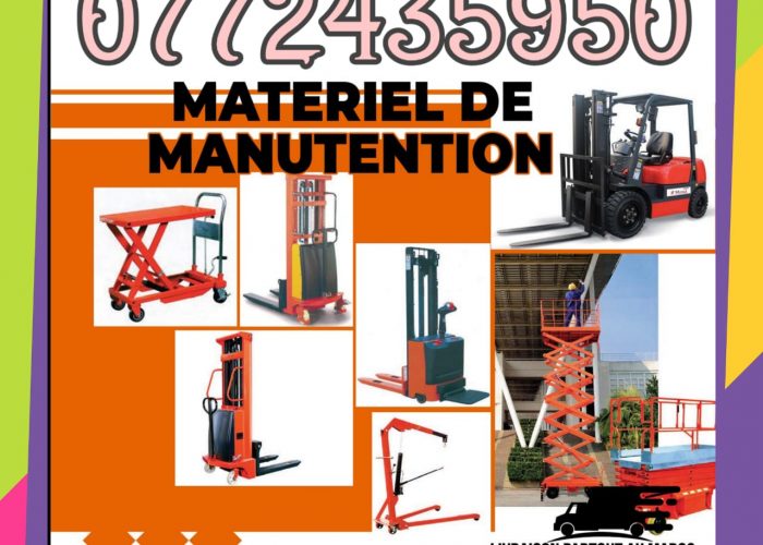 Image annonce: Transpalettes manuelles / électrique / semi-électrique