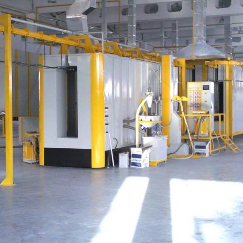 Annonce: FOUR AUTOMATIQUE ELECTROSTATIQUE DE PEINTURE(GAMMA)