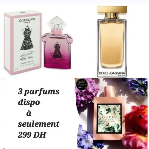 Annonce: pack 3 parfums disponible