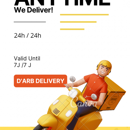 Annonce: Service livraison