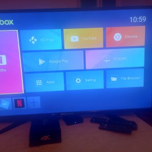 Annonce Tv 40" + X96Q