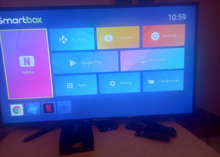 Image annonce: Tv 40″ + X96Q
