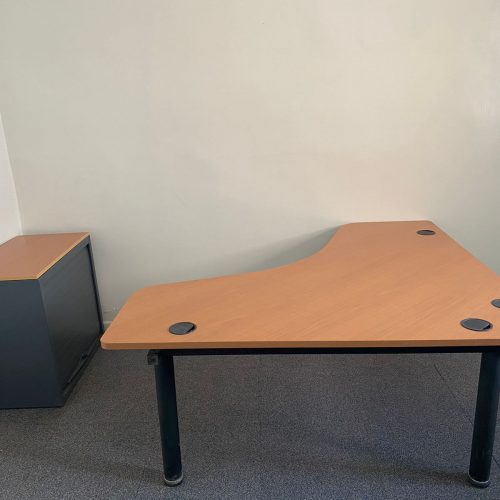 Annonce: Ensemble bureau Angle 160cm & armoire promo
