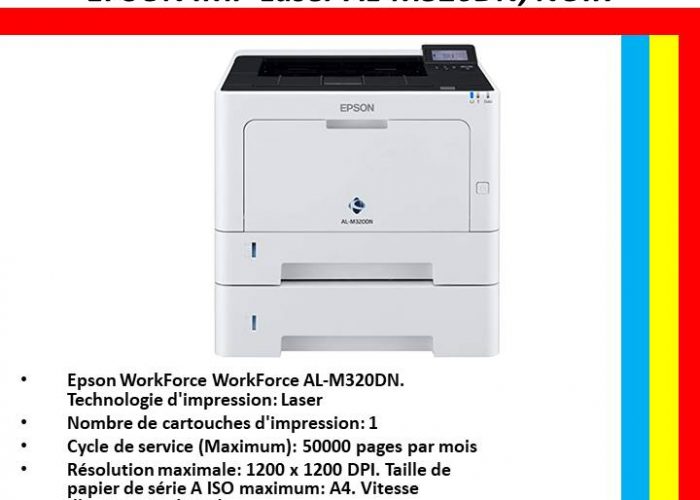 Image annonce: Epson LaserJet 320DN