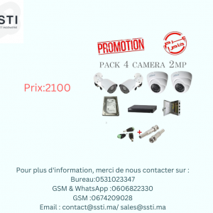 Annonce Pack caméras surveillance