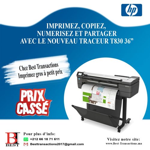 Annonce: TRACEUR T830 36