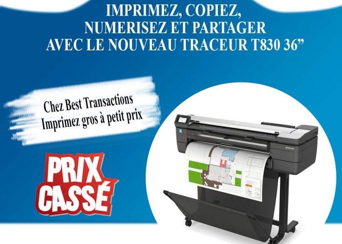 Image annonce: TRACEUR T830 36″