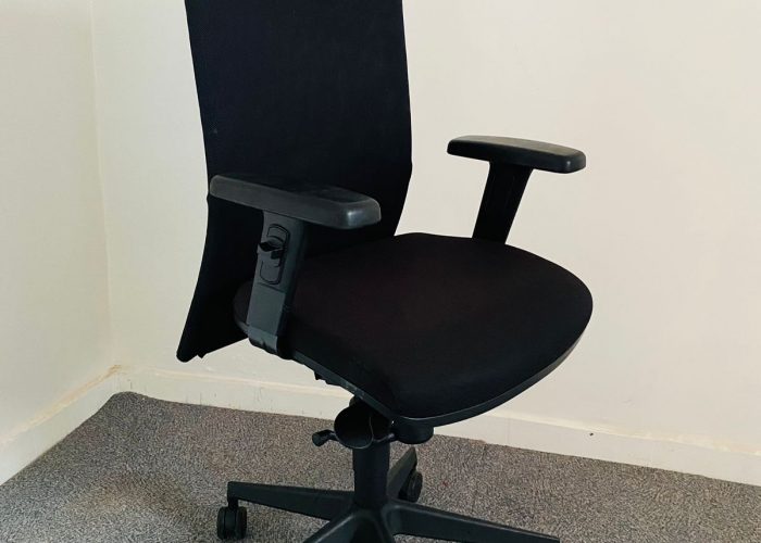 Image annonce: Chaise à roulette Eurosit soutien lombaire