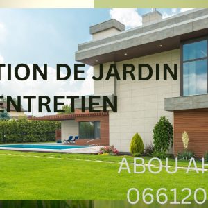Annonce JARDINIER OFFRE SERVICE DE JARDINAGE