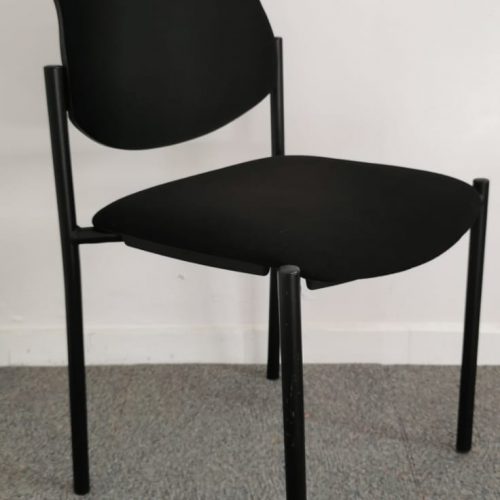 Annonce: Lot Chaise visiteur promo tissus noir